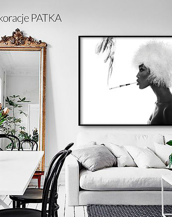 Plakat Naomi Campbell - dekoracja wnętrz, Dekoracje PATKA Patrycja Kita