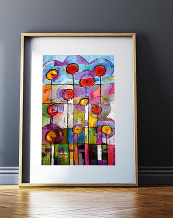 Łąka 31 - plakat 50x70 cm, Katarzyna Radzka