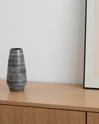 Wazon ceramiczny, duński design, lata 60, produkcja: Dania, Przetwory design