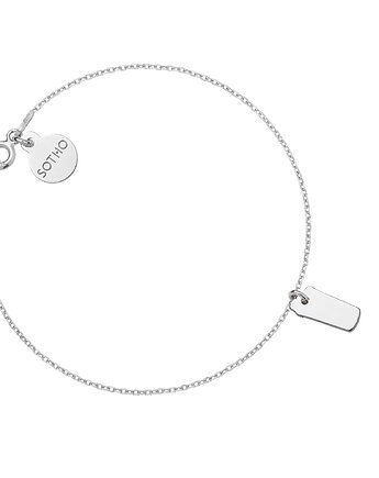 Srebrna bransoletka z shakerem, SOTHO