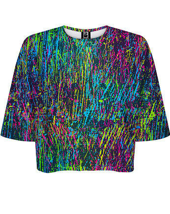 DR.CROW T-shirt Krótki CROP Urban Colored, DrCrow