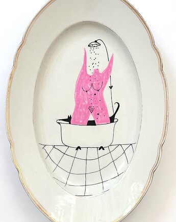 Golaska kąpiel, arent plates