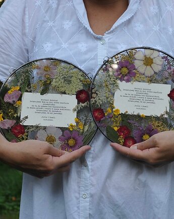 Prezent ślubny dla rodziców i teściów- zestaw dekorów, MARIAELA