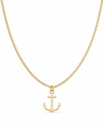 KOTWICA naszyjnik- srebro, srebro złocone, różowe złoto, ISSI Jewelry