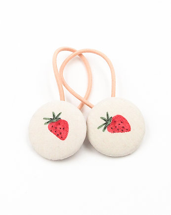 Gumki do włosów w truskawki Strawberry, Momilio