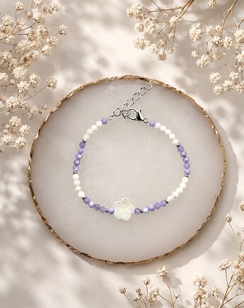 Bransoletka Lavender Pearl, SlvStuff