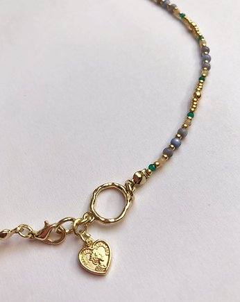 Asymetryczny choker z kamieniami, Luna by Sisters