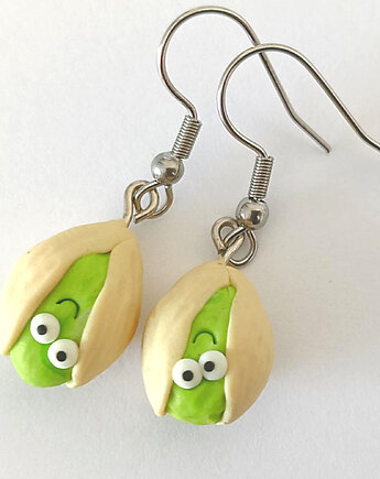 Śmieszne kolczyki pistacje, OMIFIMO