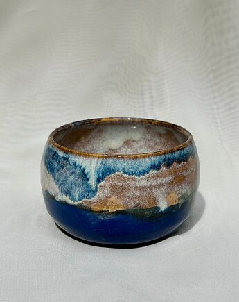 Czarka ceramiczna 'kropla', szkliwiona.art