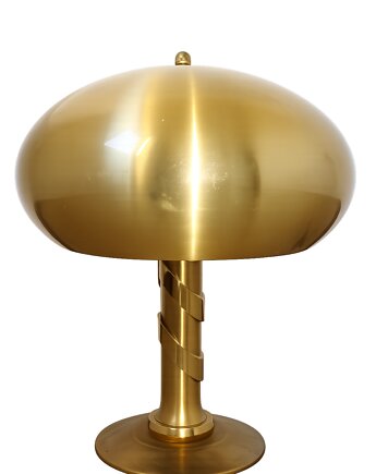 Lampa stołowa Grzybek złota , Relikt design