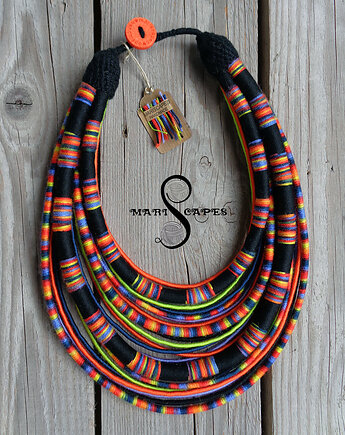 Neonowa masajka "Quetzalcoatl" - 2 liny, MARISCAPES