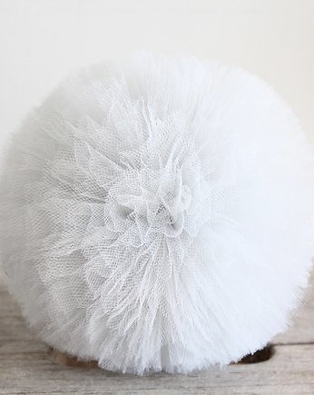Pompony tiulowe XS, różne kolory, wesele, Colleco
