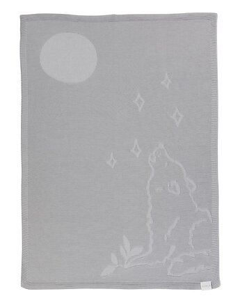 Kocyk "Wilk" grey, NINCA