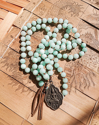 Błękitna MALA /// naszyjnik z BUDDĄ, NOMAD ACCESSORIES