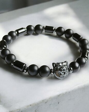 ODWAGA, SIŁA : tygrys : hematyt , onyks, kaktusia