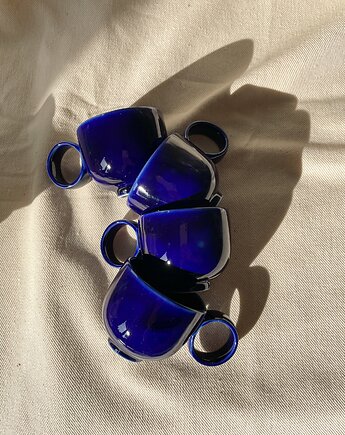 Filiżanka espresso 60ml [kobalt] retro vintage, FORMY PROSTE
