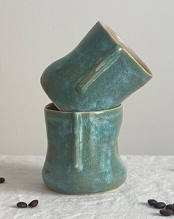 Czarka HugMe Szałwia Ceramika 250ml, bien.ceramics