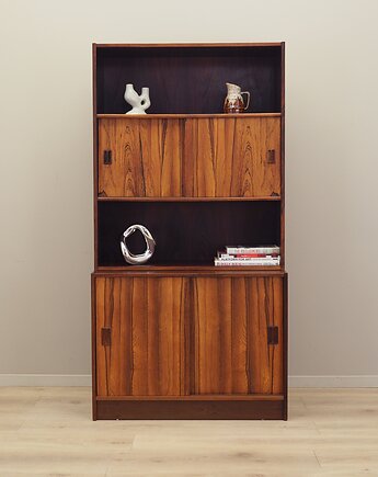 Biblioteczka palisandrowa, duński design, lata 60, produkcja: Dania, Przetwory design