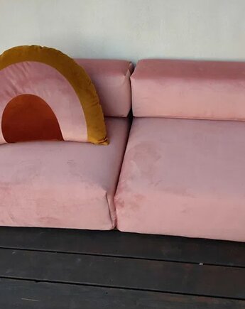 Sofa modułowa, Puf, Futon, Materac, Poduszka podłogowa, Siedzisko, nisza