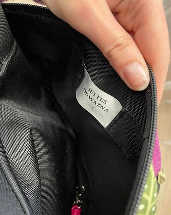 Nerka duża na ramię z intencją motywacyjną "jesteś odważna ", MAHA BAG