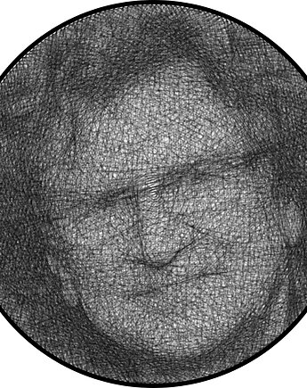 Zbigniew Wodecki - Fotorealistyczny unikalny Obraz z Nici String Art 60cm, Błażej co ty pleciesz