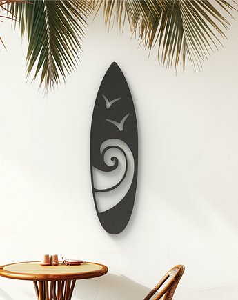 Deska surfingowa nowoczesna -boho ozdoba 3d dla surferów, Printerior