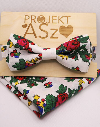 Mucha Folk/Góralska Komplet z Poszetką, Projekt ASz