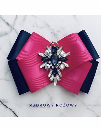 Brosza Fuksja  z Granatem NOWOŚĆ, Pudrowy Różowy