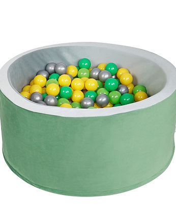 Suchy basen Mint Green 90 x 40 x 5 cm+200 piłeczek, Wzorek Systems
