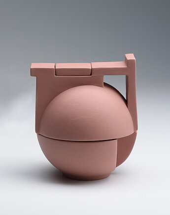 BAU SOLO / RÓŻOWY / Porcelanowy zestaw do herbaty, Modus Design
