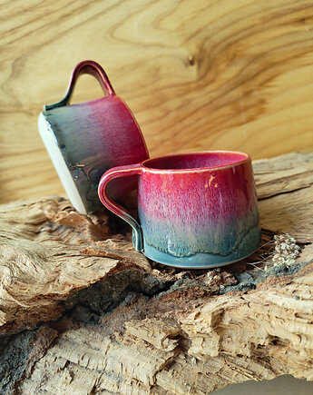 Ceramiczny kubek "malina", DUET CERAMIKA
