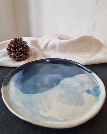 Talerz ceramiczny - 21 cm, krusz art