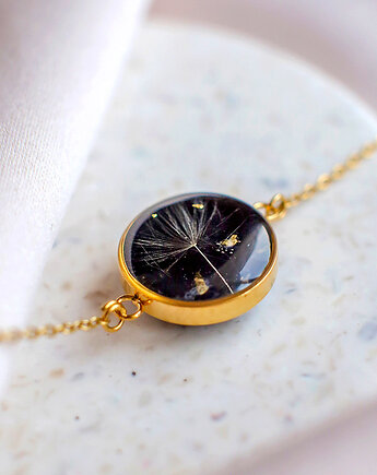 Wisiorek z rzęsek dmuchawca, nature gift