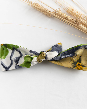 Opaska pin up KWIATY, wu handmade