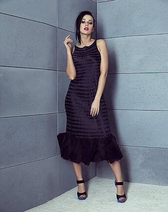 Czarna suknia wieczorowa Black Book, IMADEONE