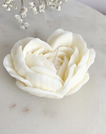 Świeca sojowa dekoracyjna "Rose Heart" 75x38mm, Coccola JEWELLERY