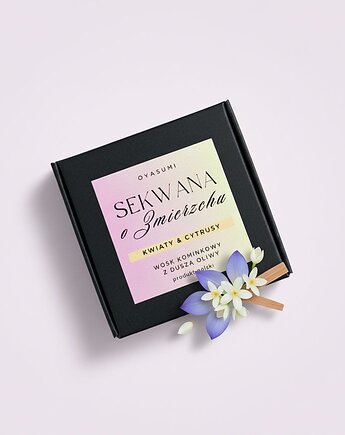 Wosk zapachowy do kominka Sekwana o Zmierzchu, Oyasumi