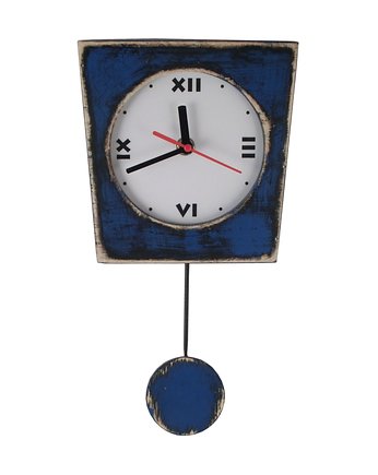 Zegar drewniany z wahadłem - cichy mechanizm, Clock Wood Studio