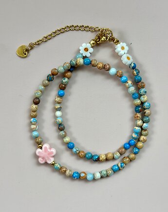 Naszyjnik sweet blue flower, Konevka store