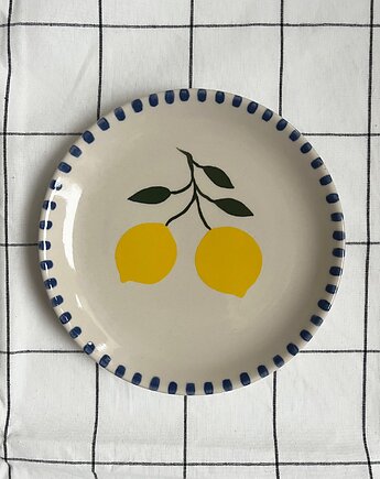 Talerz ceramiczny Lemons, OSOBY - Prezent dla babci