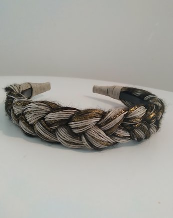 Opaska lniana ze złotem, Sparklyyarn