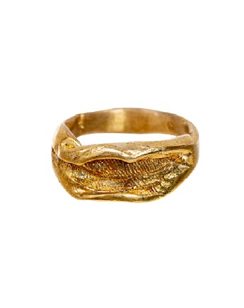 Mosiężny Pierścionek Muszla, MaMjewellery