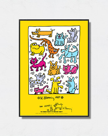 Keith Haring "Art Poster", Pas De LArt