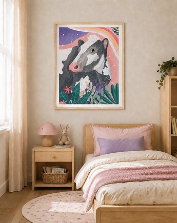 Plakat Krówka, nadia kubczak