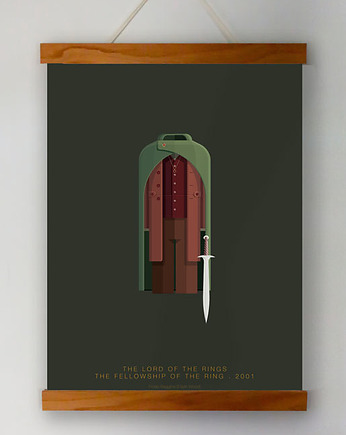 The Lord of the Rings - Frodo - plakat A3, minimalmill