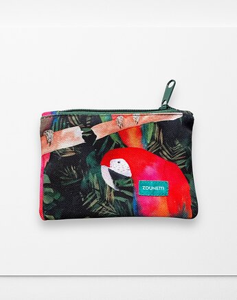 Portfelik mini - papugi
