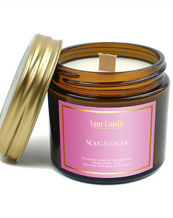 Świeca zapachowa sojowa Magnolia 120ml- Your Candle, Your Candle