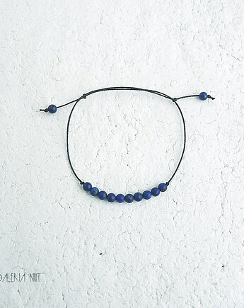 Lapis lazuli bransoletka minimal, galeria nuit