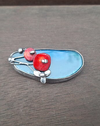 Maki - broszka, po drugiej stronie lustra