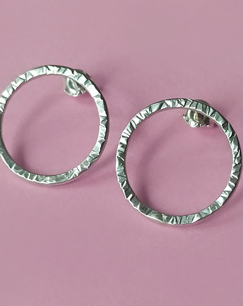 Kolczyki Plates - srebro 925, Friedman Jewelry